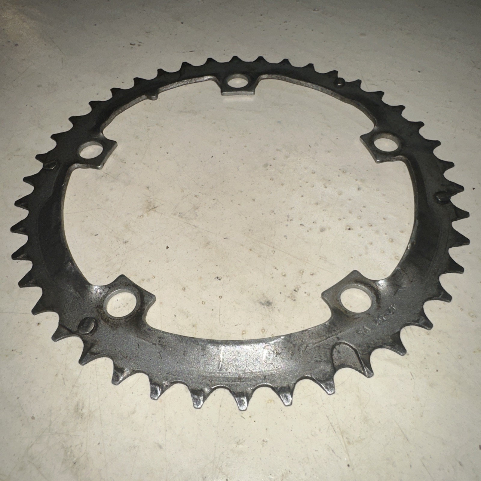 Shimano Inner 42 Tooth chainring 42T Silver 130 mm BCD 5 Arm Used For 42-52 V3