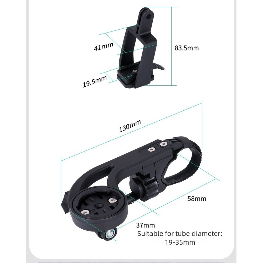 Multipurpose Bike Computer Mount Holder Compatible with For GARMIN Devices