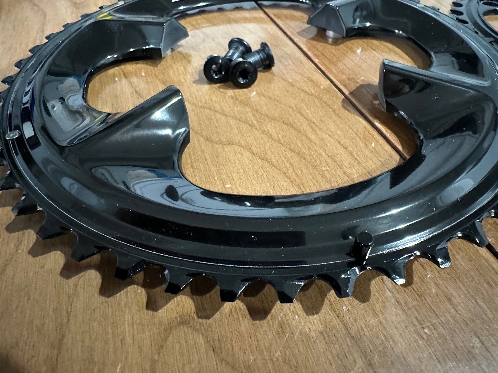 Shimano Dura-Ace FC-R9200 52t & 36t 52-36 NH Chainrings, 12-Speed 52/36 + Bolts