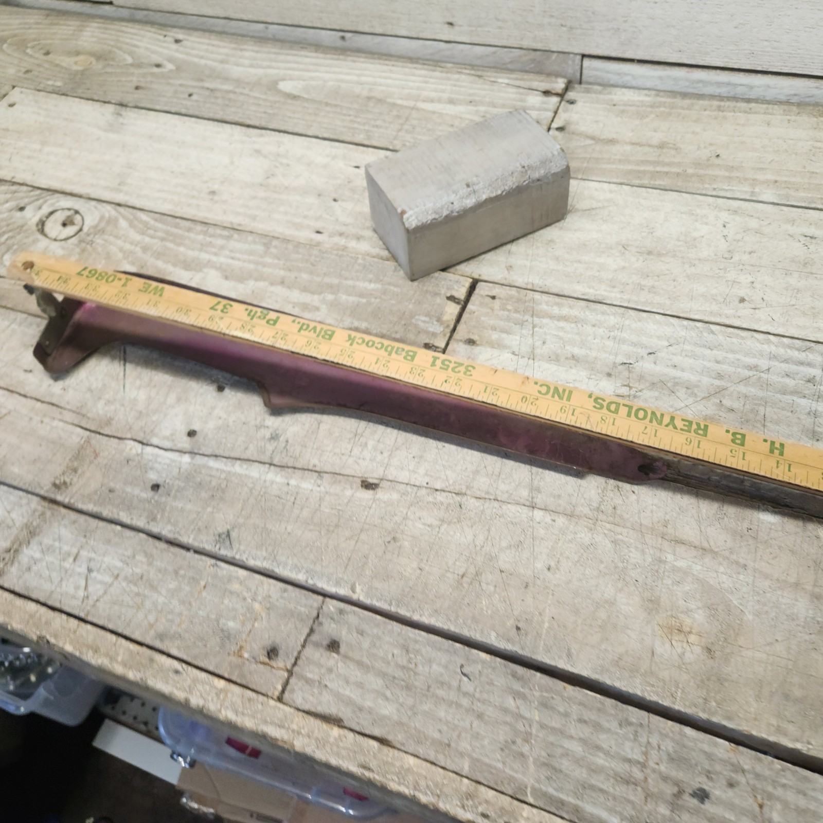 1960s Ross Barracuda 3 Speed Stick Shift Chain Guard Purple Muscle Bike