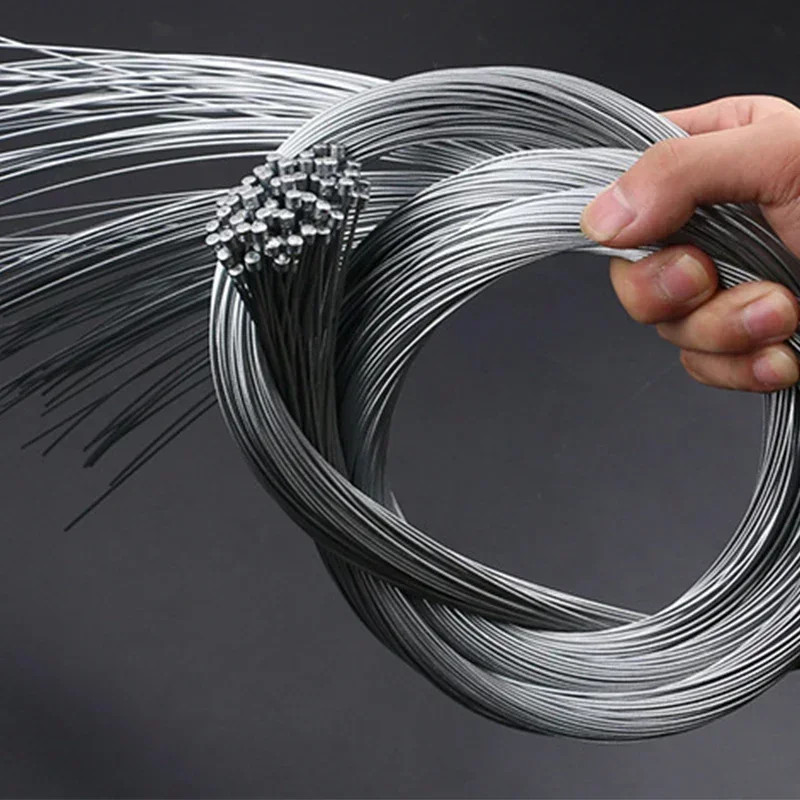 2M Bike Brake Shift Cable Stainless Steel Inner Wire Set 5-50pcs