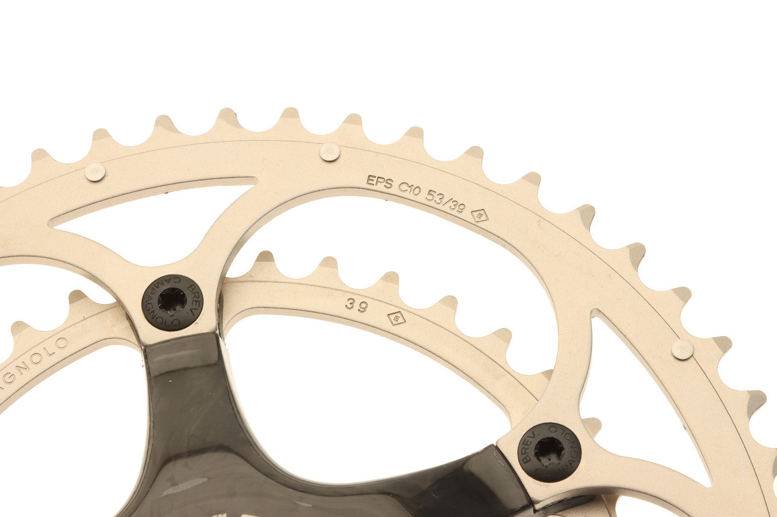 Campagnolo Record Carbon Crankset 53/39T 10 Speed 172.5mm 2007 NEW NOS