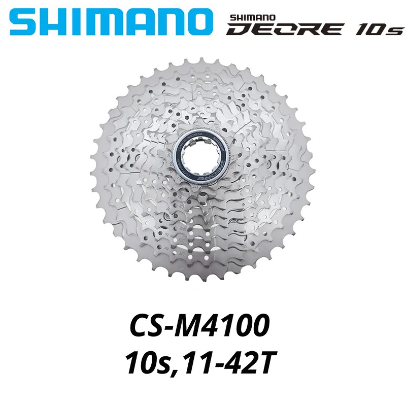 Shimano Deore M4100 10 Speed Bike Cassette CS-M4100 10S 10V MTB Mountain Bicycl
