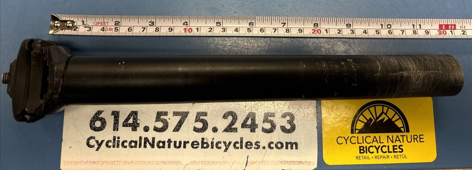 NL Aluminum 30.8mm x 300mm Seatpost Black