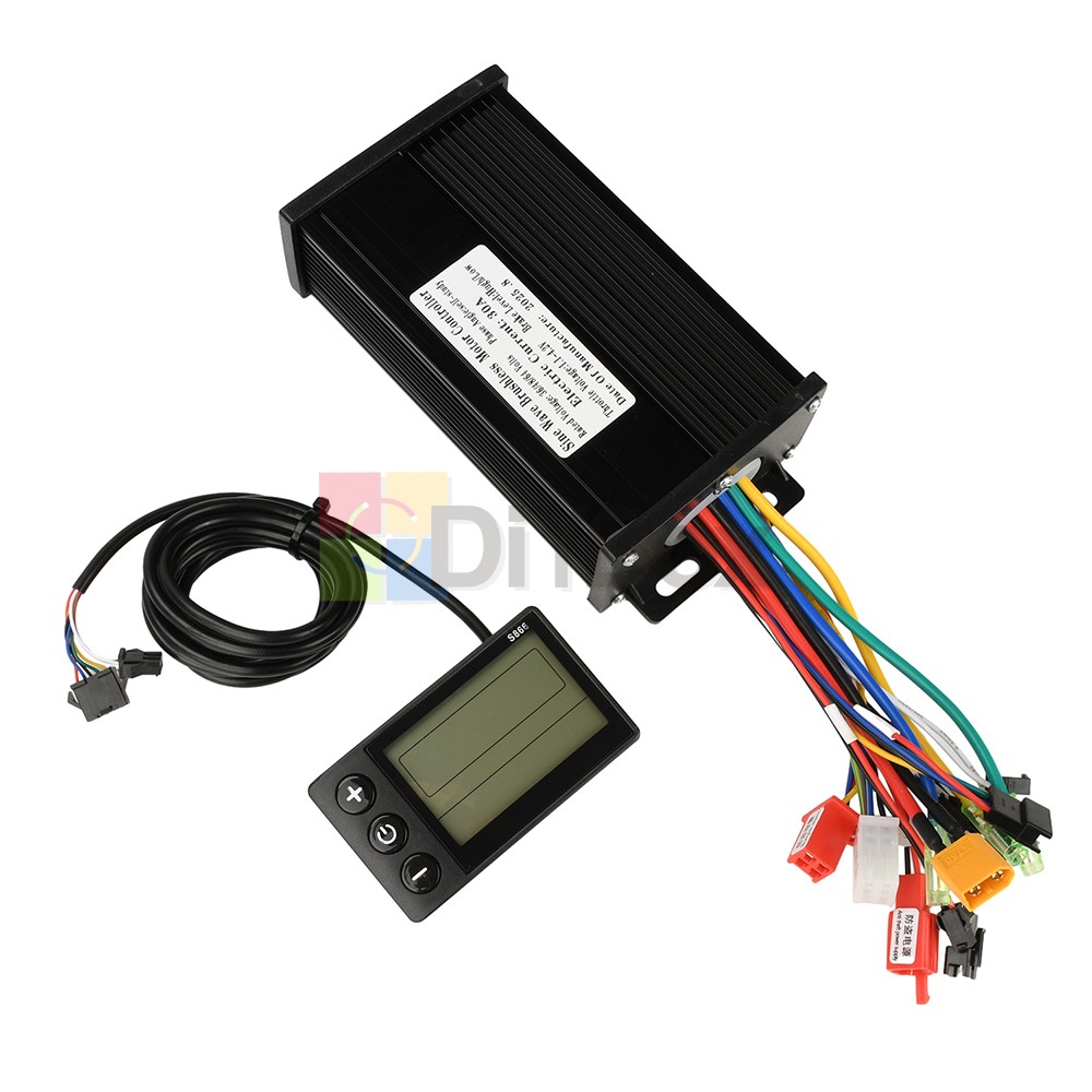 36V 48V 64V 40/30/20A Sine Wave Brushless Motor Controller for Electric Bicycle