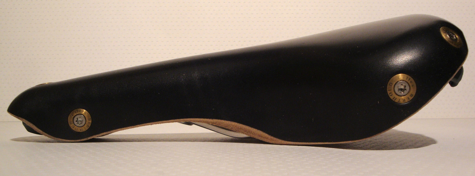 NEW GILLES BERTHOUD SADDLE SEAT ASPIN BLACK MADE IN FRANCE IDEALE BROOKS