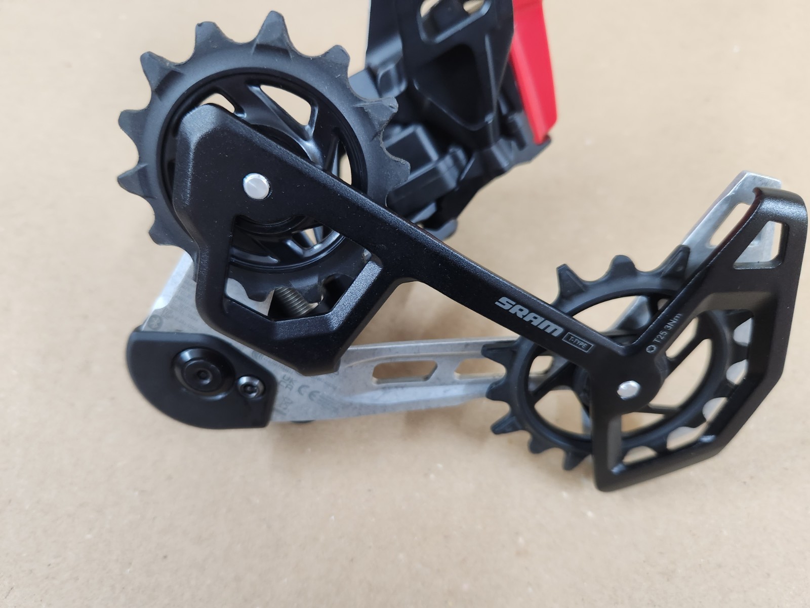 Sram XX Eagle Transmission T-Type AXS Rear Derailleur 12 Speed MAX 52T