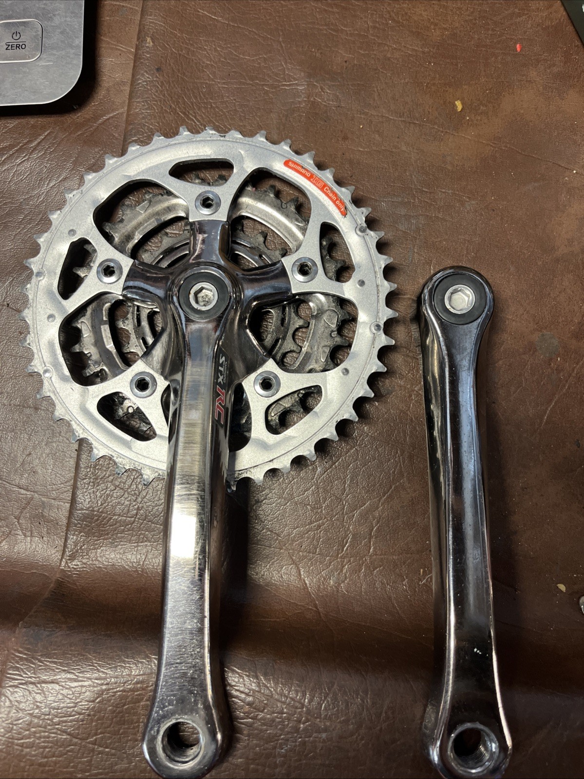Vintage Shimano STX RC FC-MC33 Crankset 175mm 3x Triple Square Taper MTB