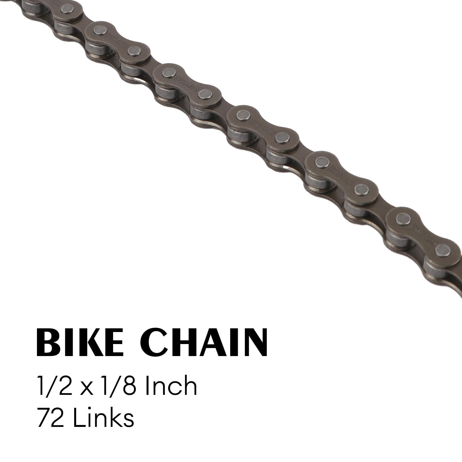 Single Speed BMX Chian 1/2″ x 1/8″ 72 Links for 20 Inch Freestyle Bike and Ot…