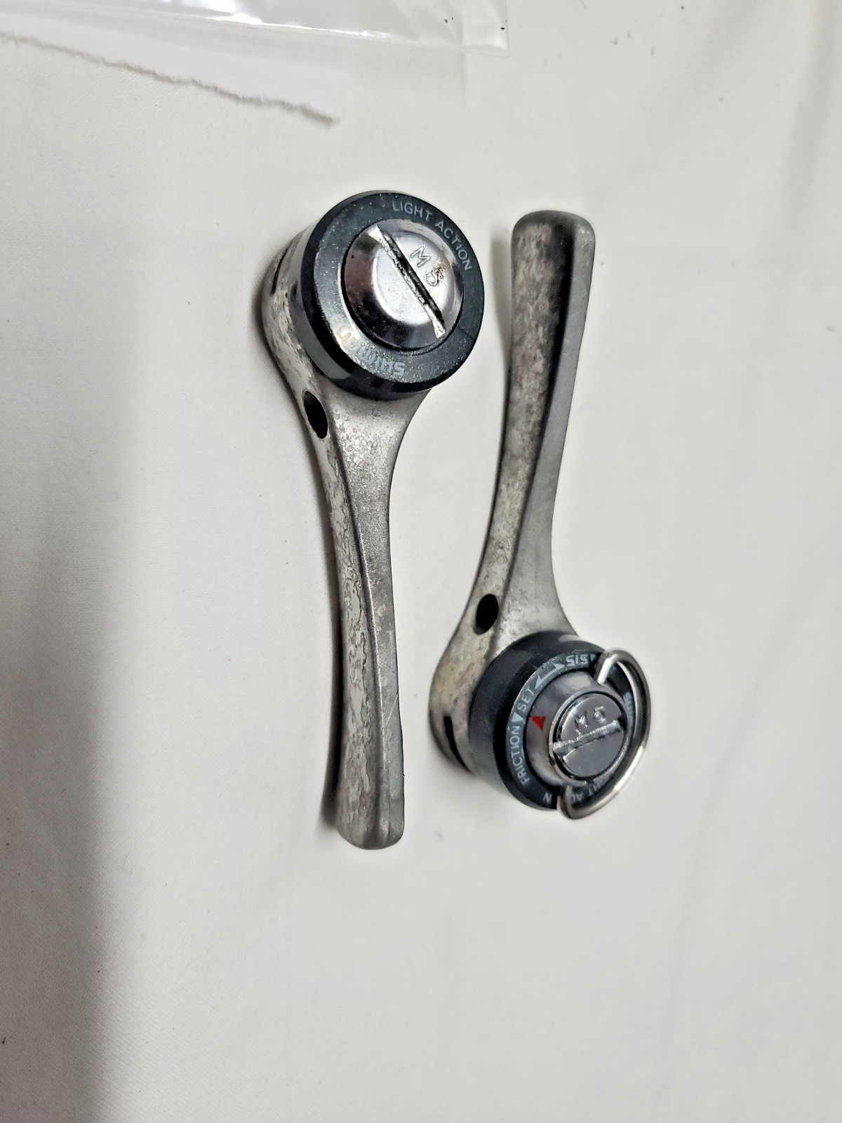 SHIMANO SL-1050 BICYCLE Vintage down tube SHIFTERS