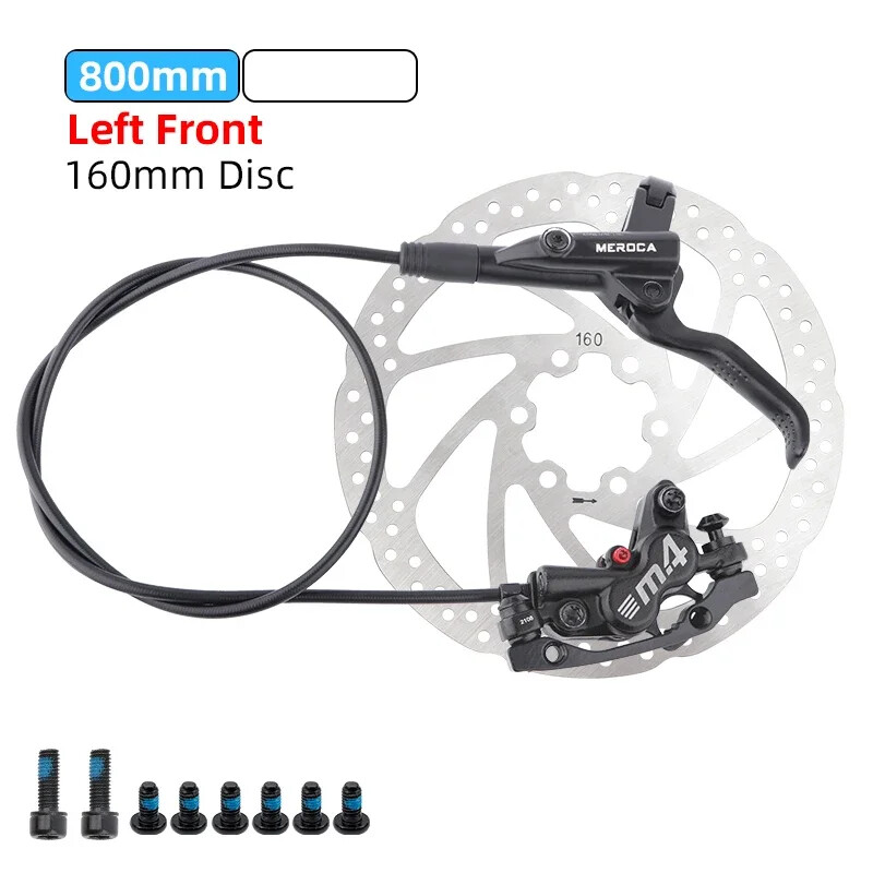 Hydraulic Brake Bicycle Brake Caliper Rotor 160mm Bike Disc Caliper 800mm/1400mm
