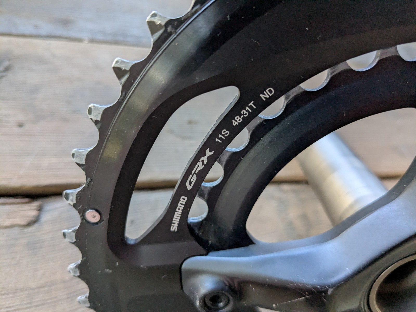 Shimano GRX RX810 2×11 172.5 48/31T Crankset