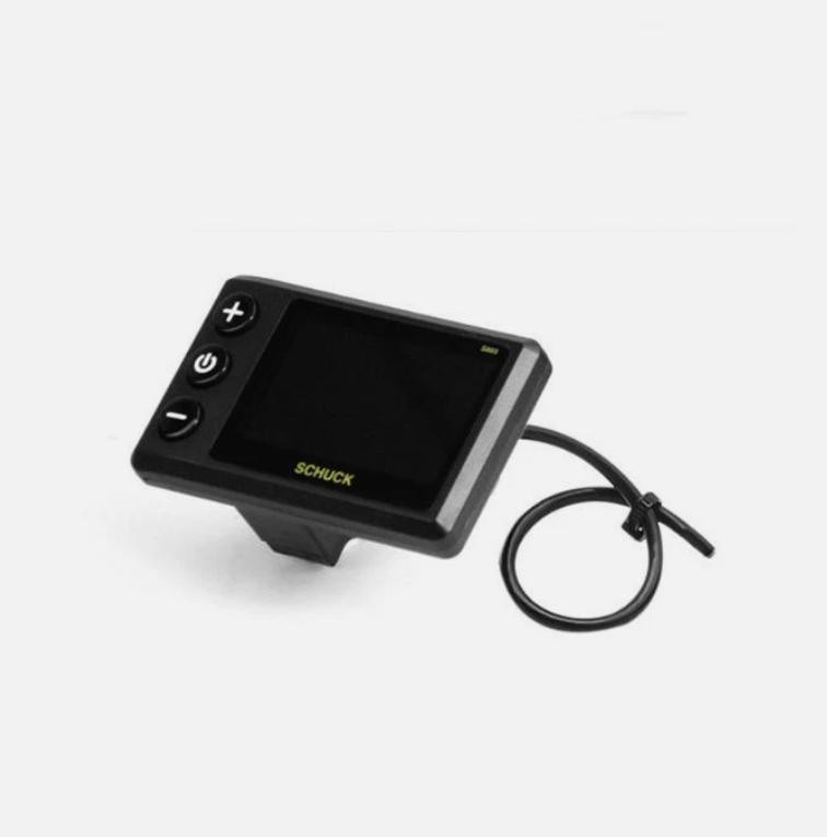 E-Bike Compatible S869 Smart LCD Color Screen with light wire 5PIN WP plug.