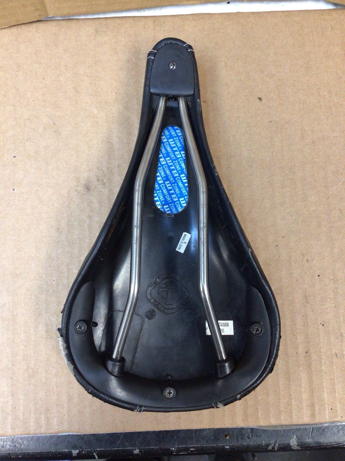 WTB Saddle Titanium Rails 145mm Wide 270mm Long 238g