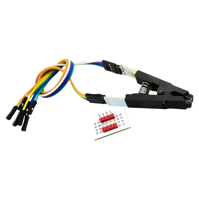 SOP8 Recording Clip for Wide and Narrow Body Chips Metal Plastic for BIOS