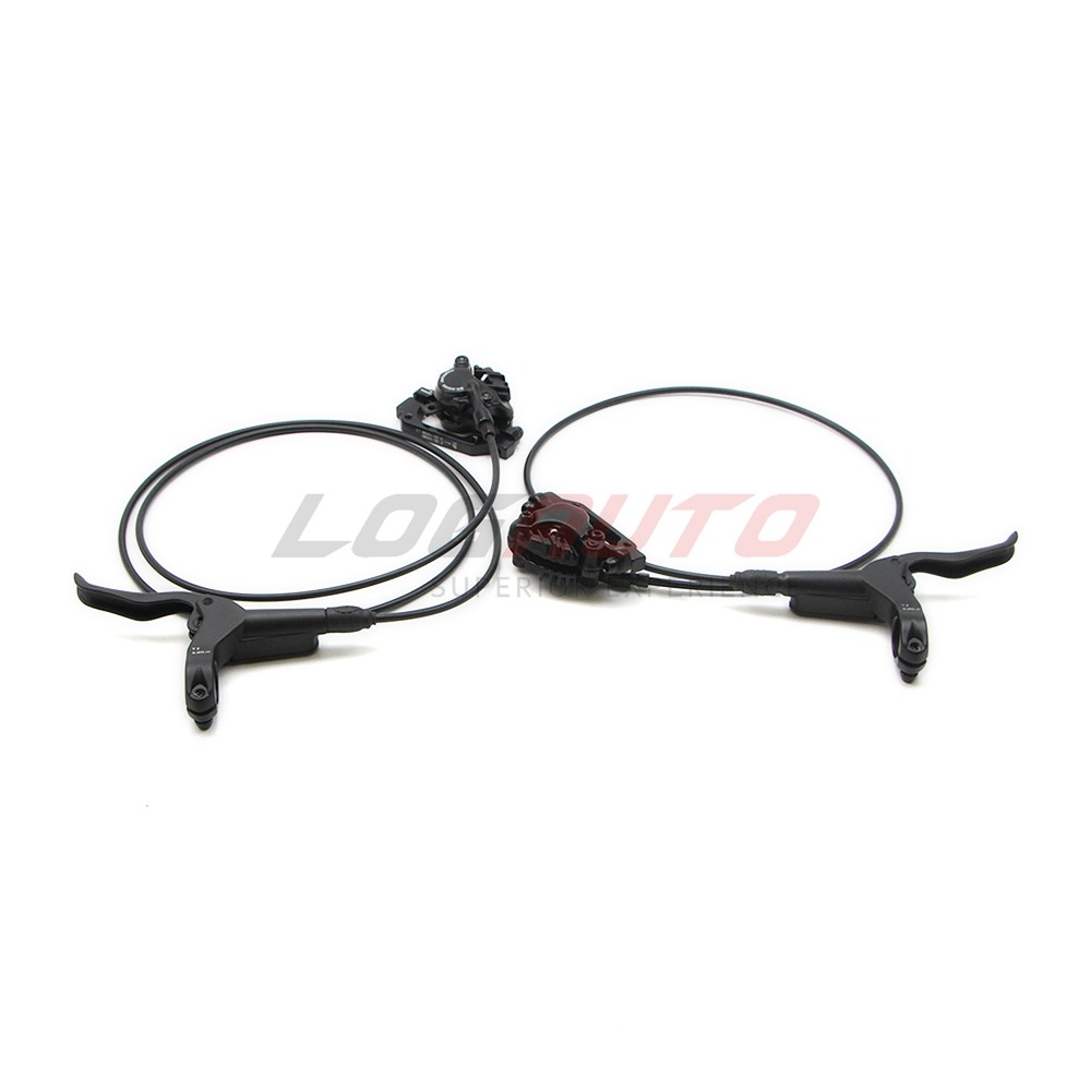 For XT M8000 Hydraulic Disc Front Rear Brake Set Lever Caliper 800mm/1550mm Bike