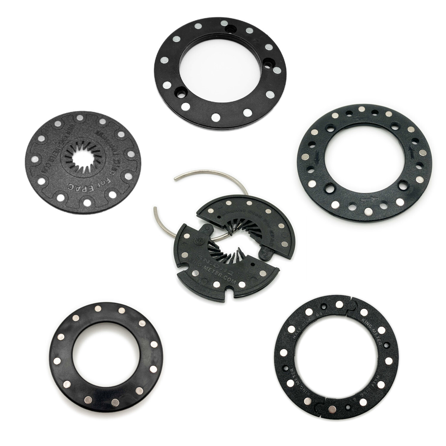 windmeile PAS-Sensor KM-DH Pedalsensor inkl. 12-Magnetscheibe, 65-68cm