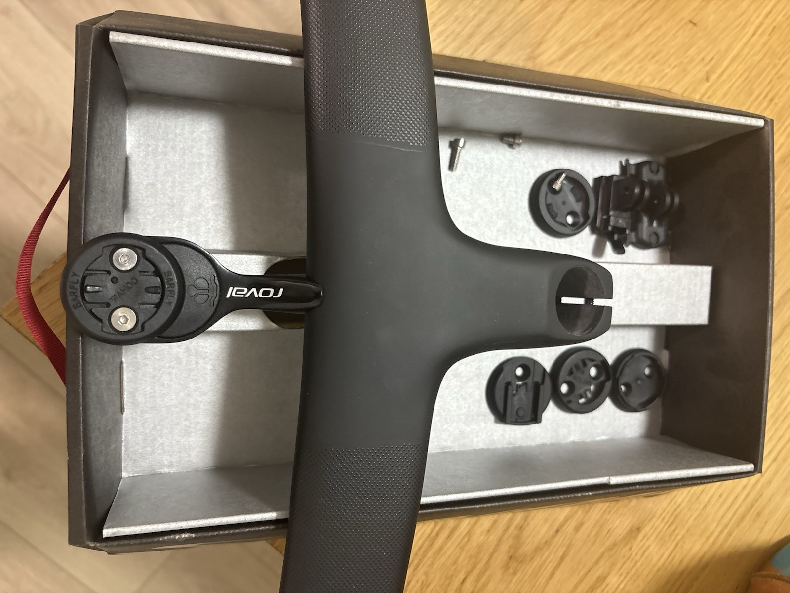 Carbon Handlebar Fits Rapide Cockpit Road Cycling SL8 With Computer Mount