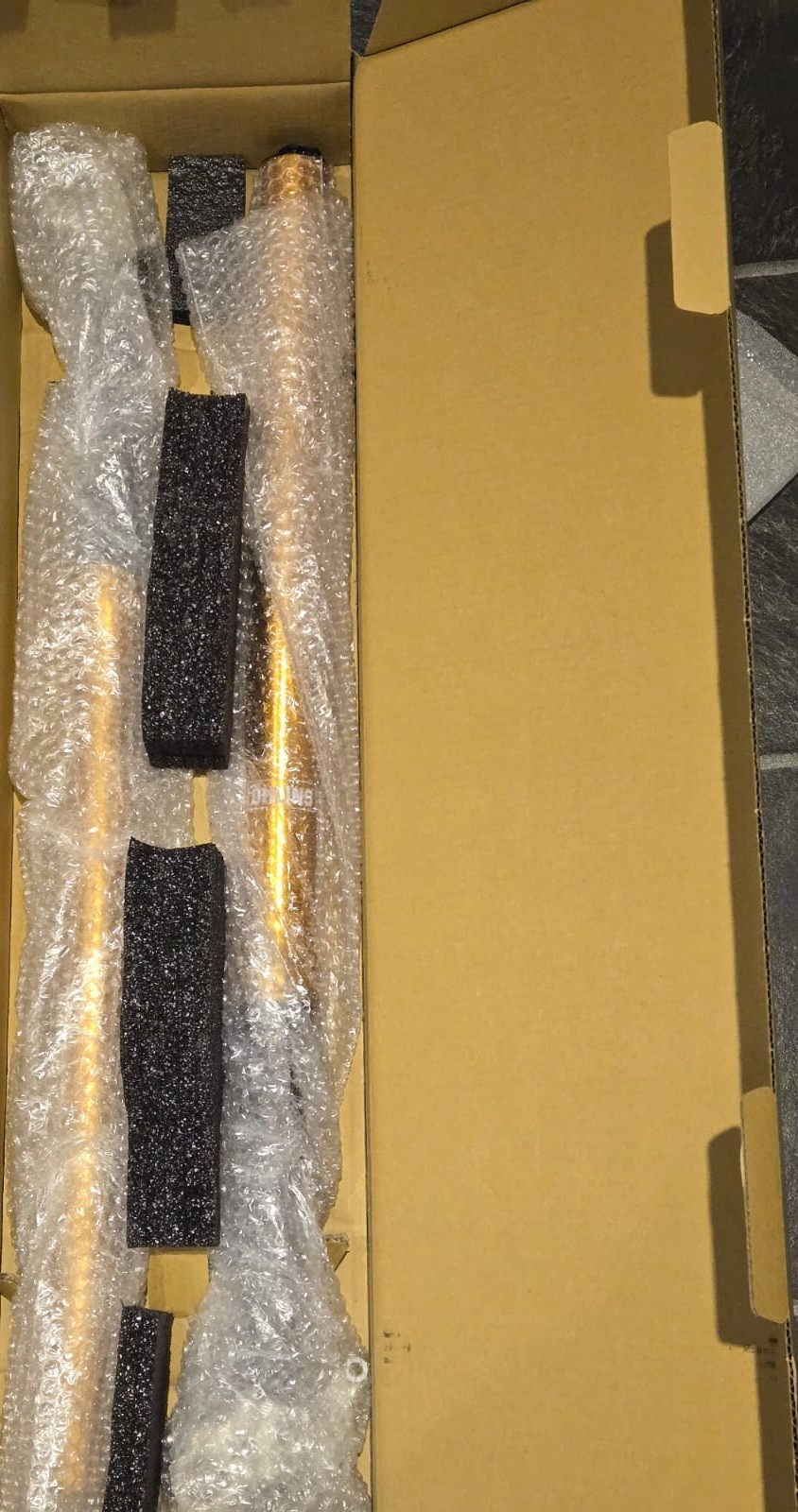 New Pair of Original Ohlins FFCA 103 front fork Measurement Drawing Attached