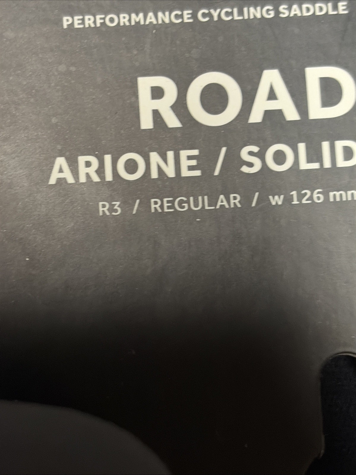 New Fizik Arione R3 Kium Black Road Saddle Regular 126mm Width