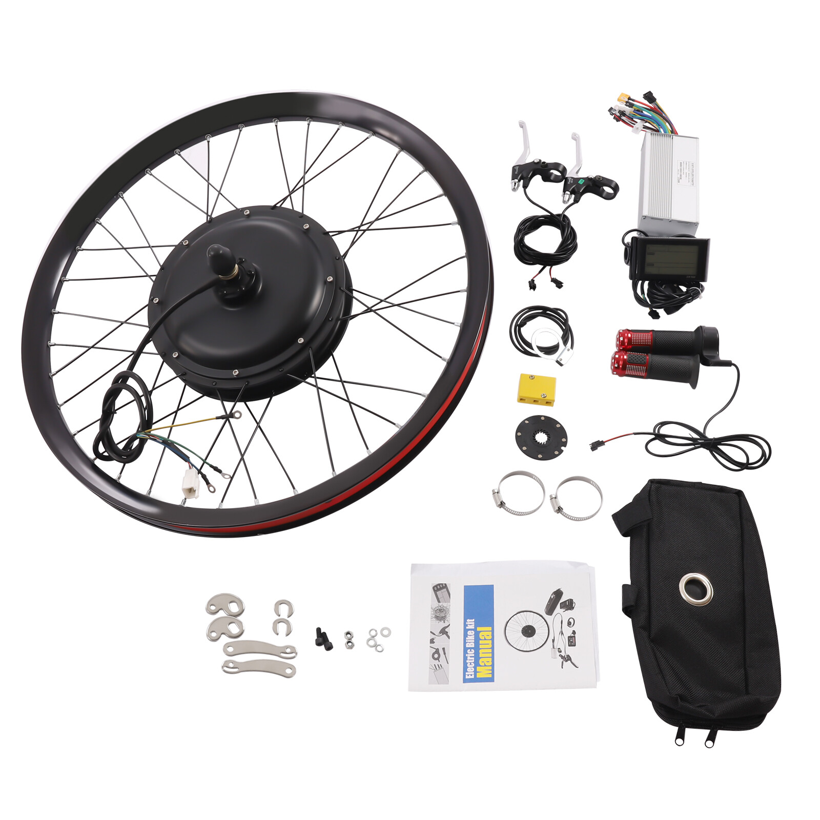 Rear Wheel Motor Conversion Kit 72V 2000W for 29″Electric Bicycle Hub Motor