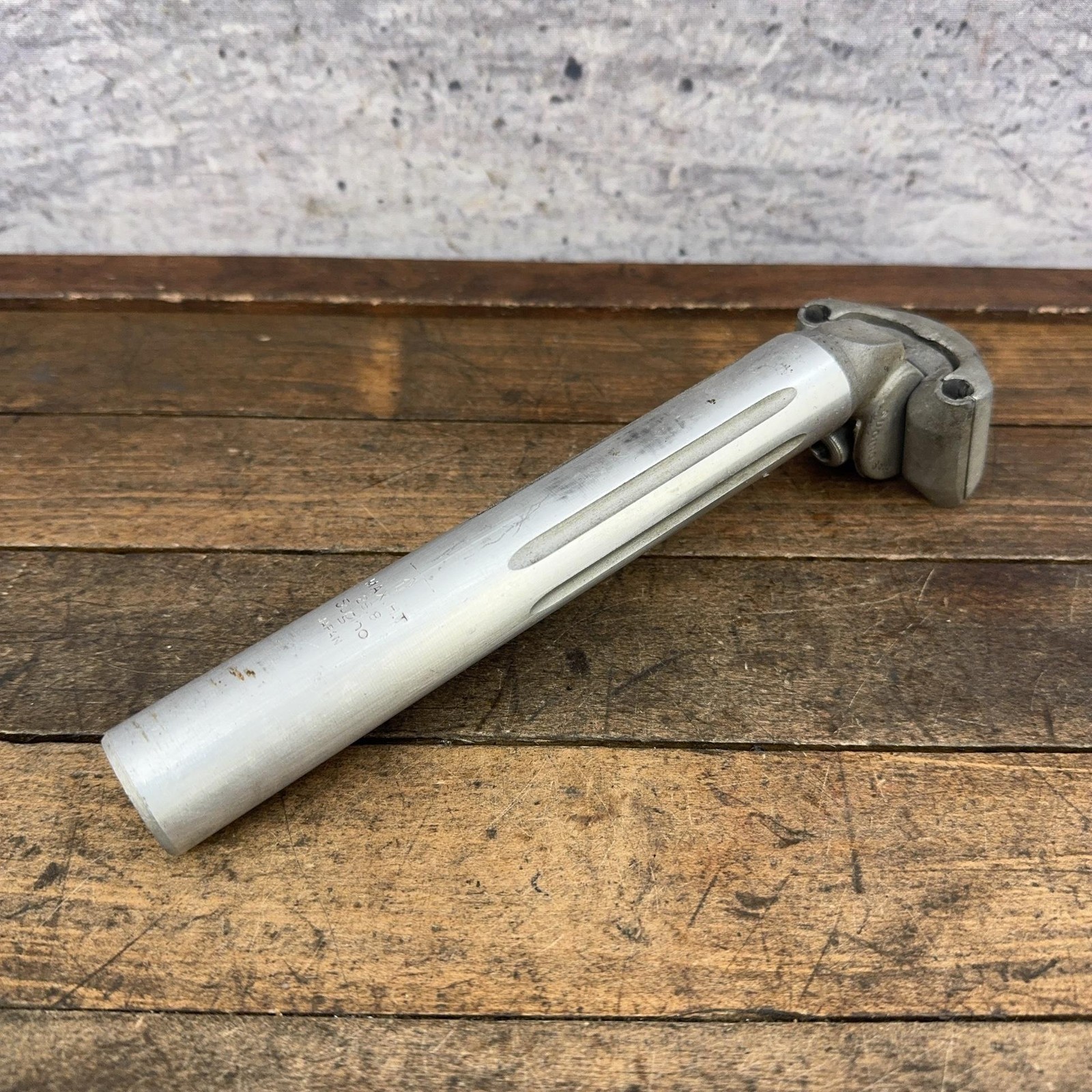 Vintage Sugino SP-H Seatpost 26.8mm Silver Alloy Japan 26.8 290g Road MTB Bike