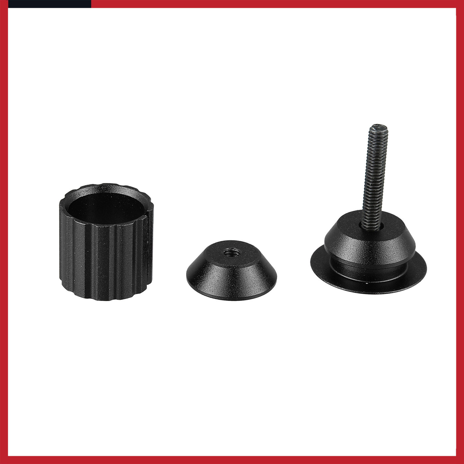 Pair Aluminum Alloy 17.5-22mm Handlebar End Plugs Bike Handlebar Ends Black