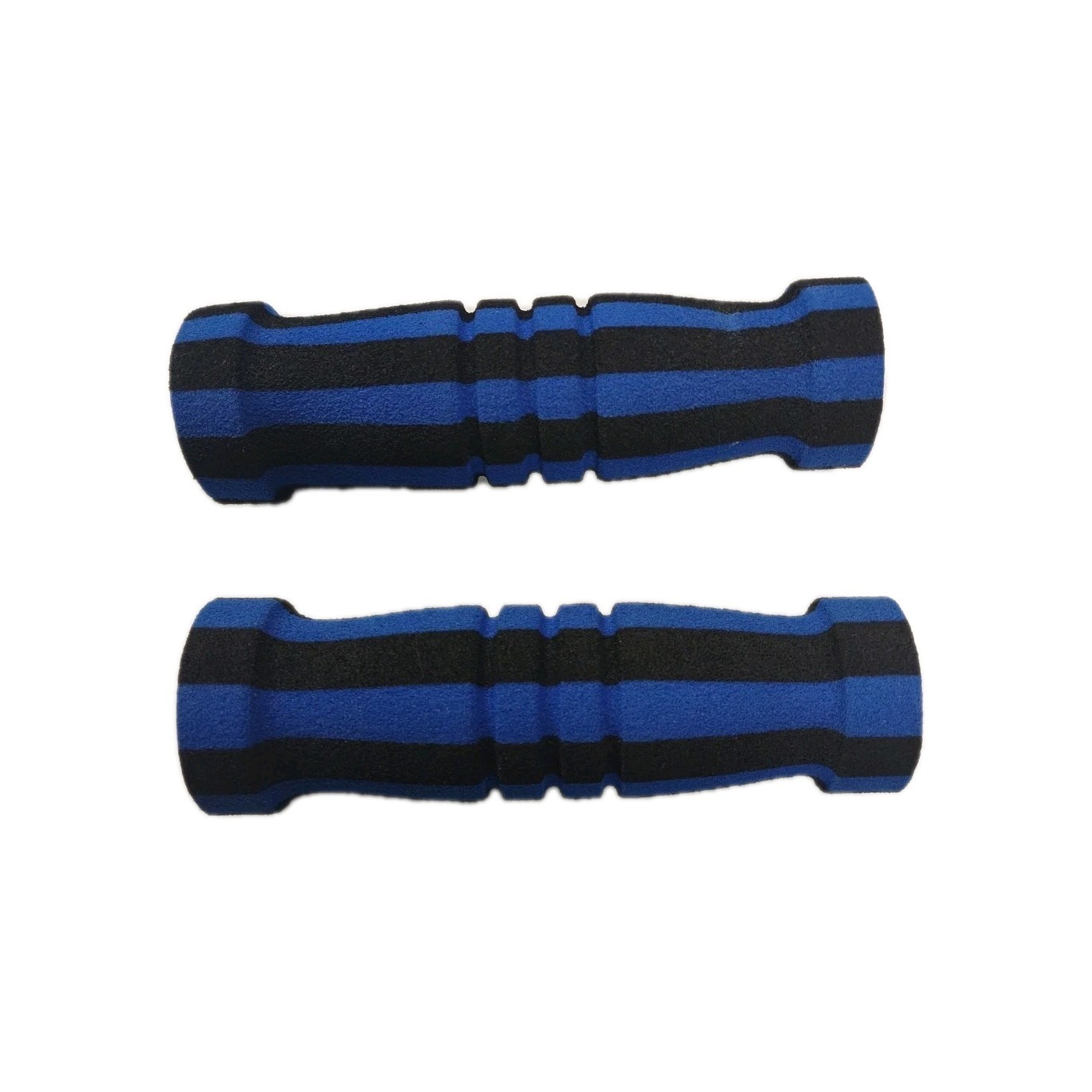 Scooter Bike Handlebar Blue Grip Foam 1 Pair