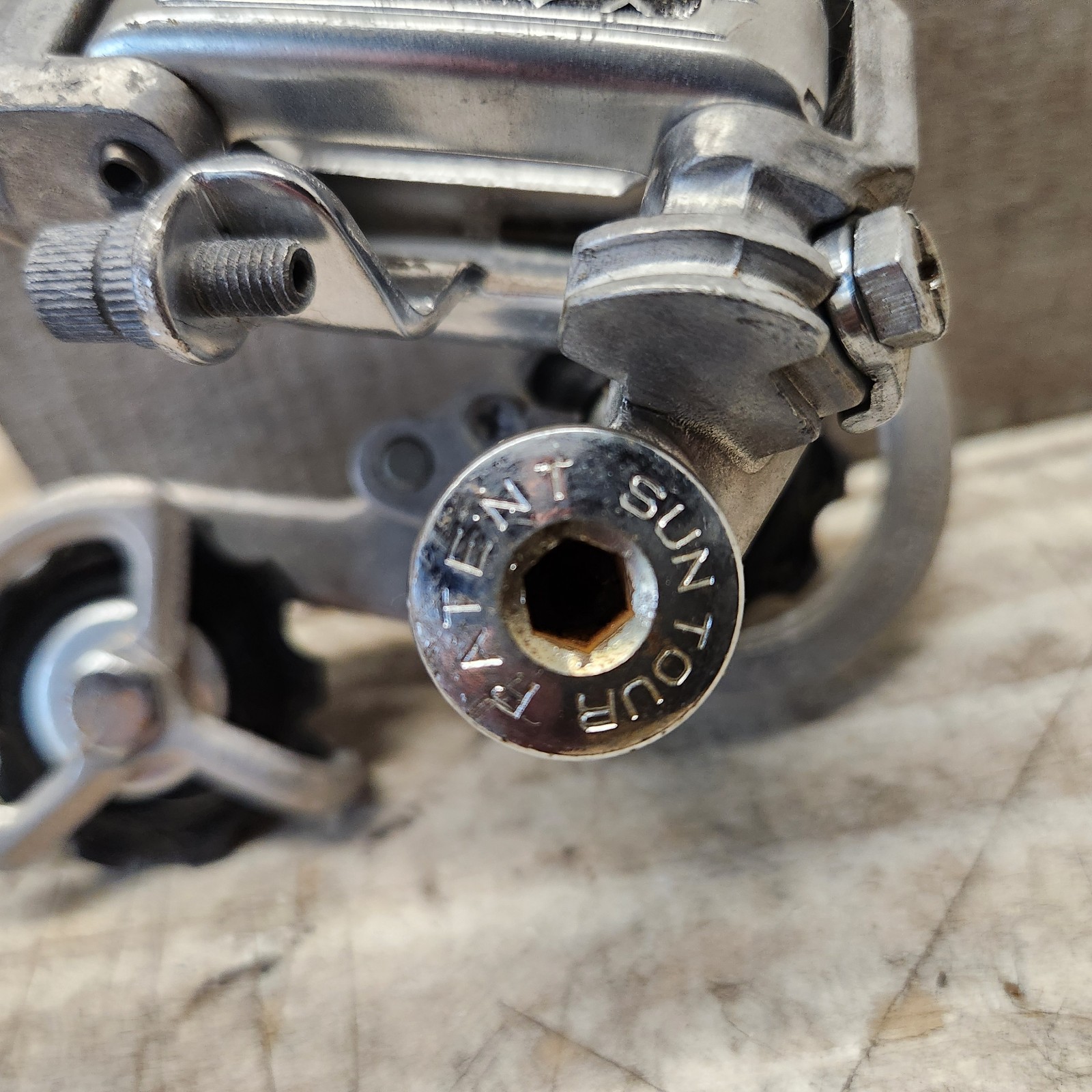 1970s Fuji SunTour VX Rear Derailleur Maeda Japan Road Bike Alloy Short-Med