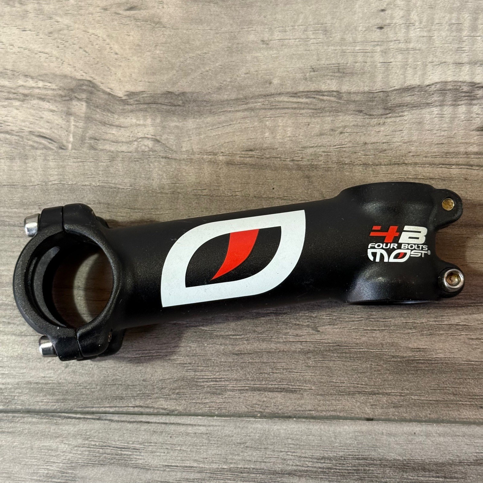 Pinarello MOST 4B 4 Bolt Aluminum Road Stem 110mm 31.8 Black