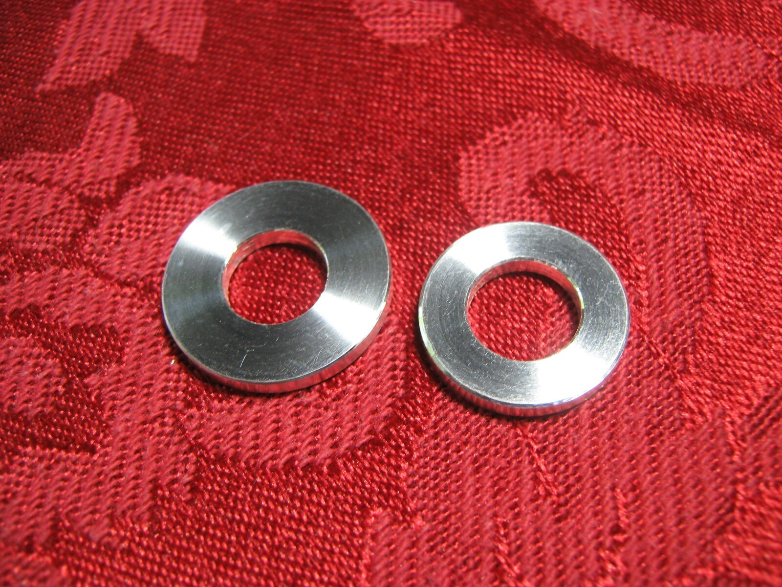 ATOM BIKES BIG NUTS WASHERS 3/8″ X 7/8″ RAW ALUMINUM BMX FRAME SAVER WASHERS