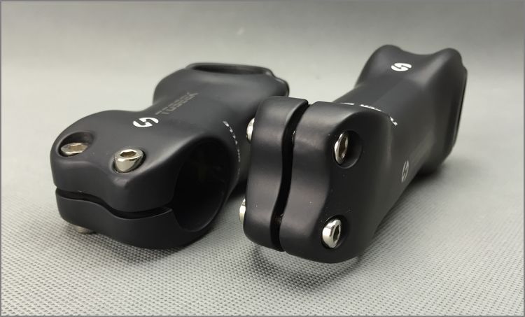 TOSEEK Carbon UD Stem 17° Mountain MTB Road Bike handlebar Stems 31.8*70-130mm