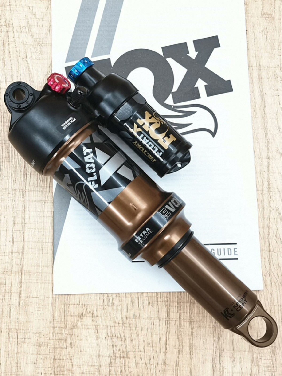 Fox Float X Rear Shock 210x50mm Kashima Factory Series