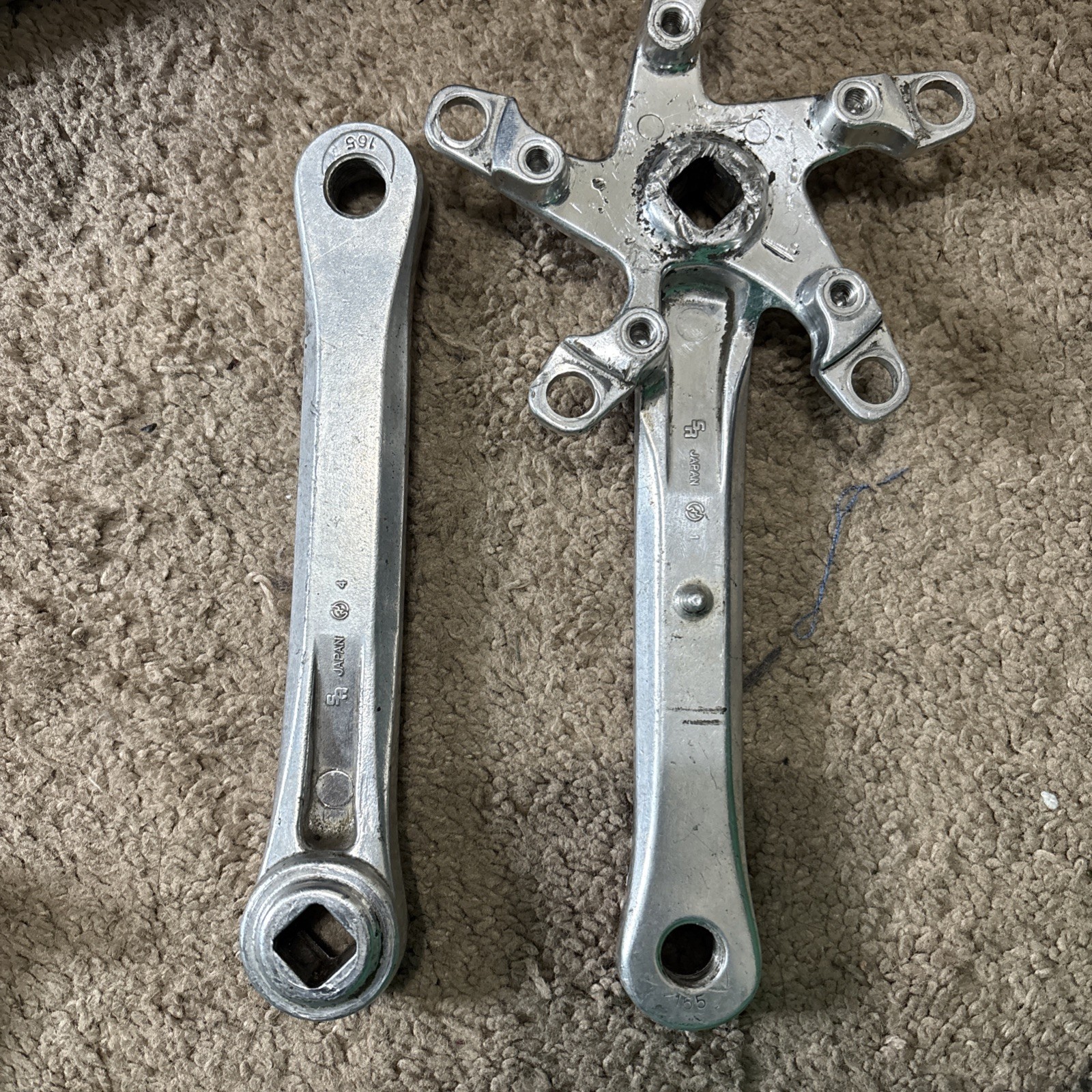 Sr Sakae 110 Bcd Crankset 165mm READ DESCRIPTION!