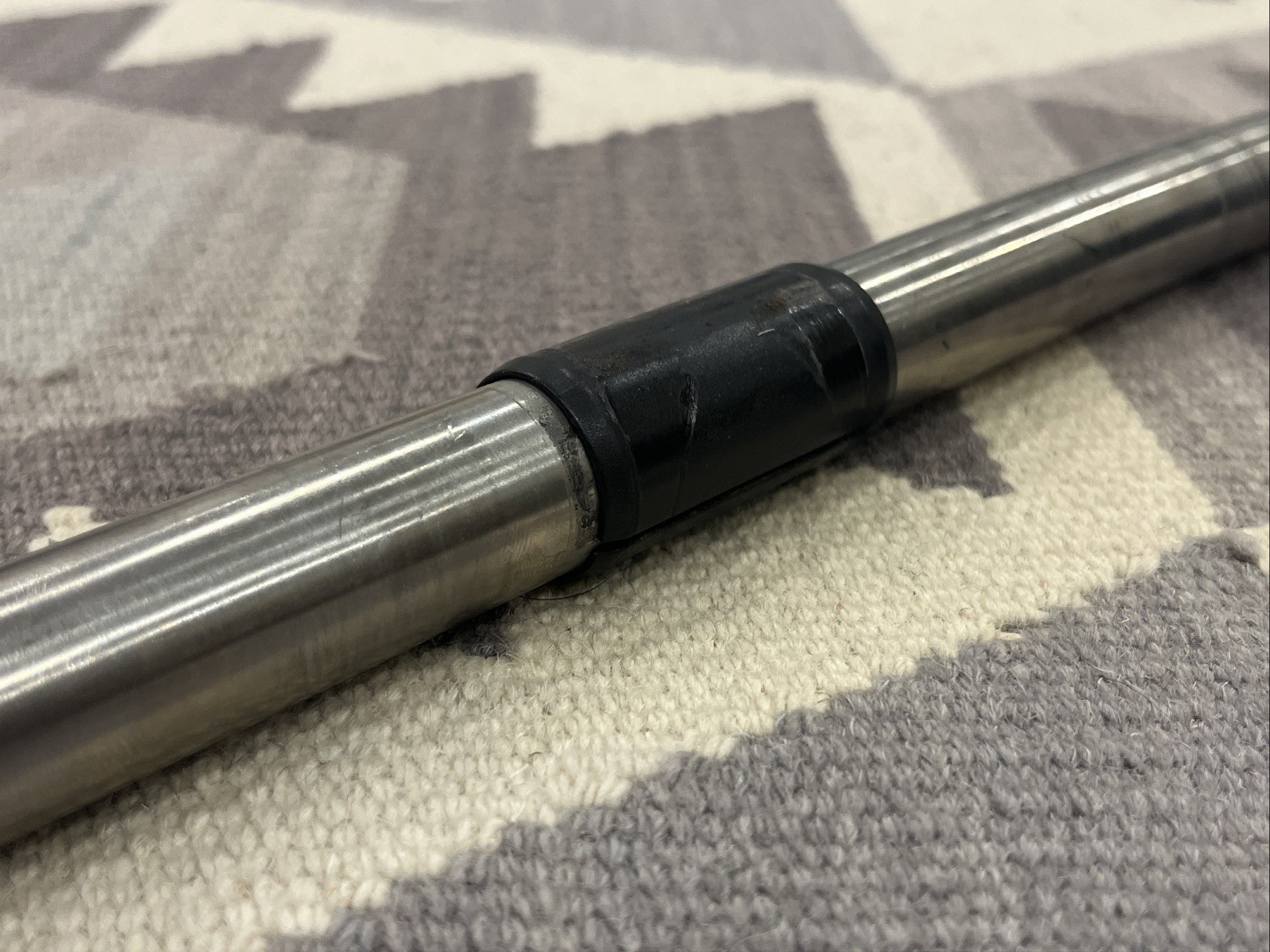 Dean Titanium Flat Handlebars 22.2 with 25.4mm shim, 23″ Wide and ~3° Sweep