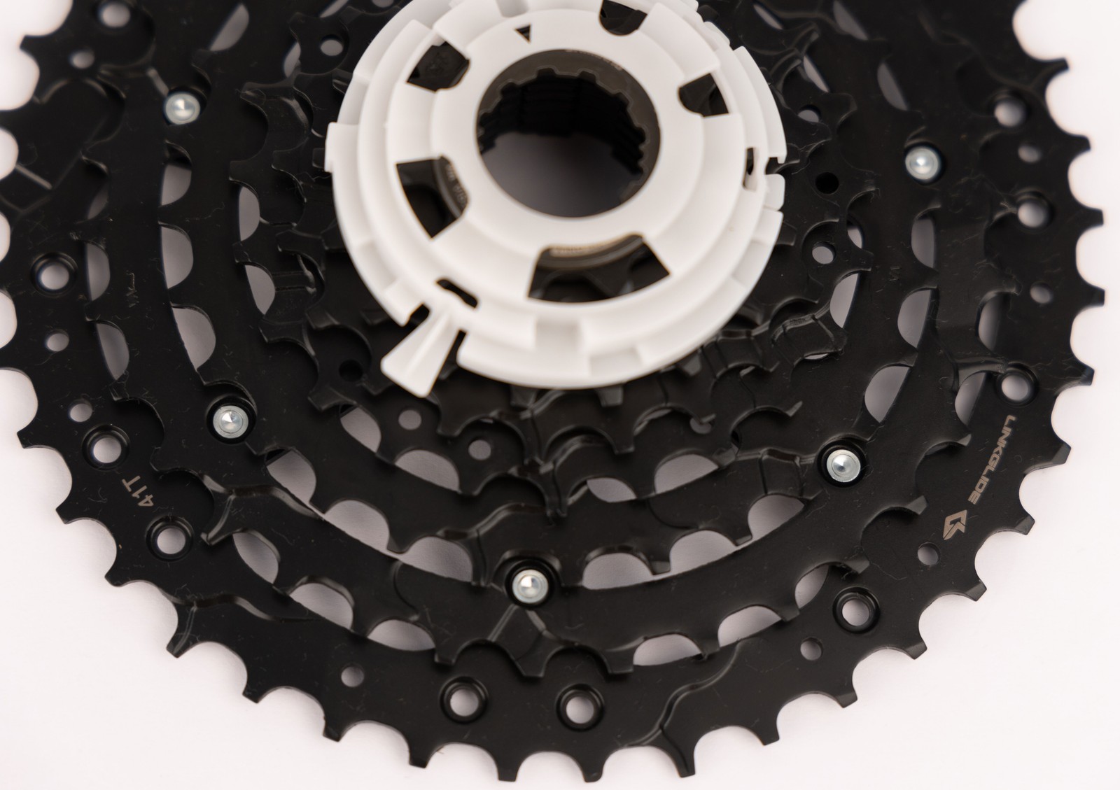 Shimano CUES CS-LG300-9 Cassette 9-Speed 11-41T LINKGLIDE Black, E-Bike