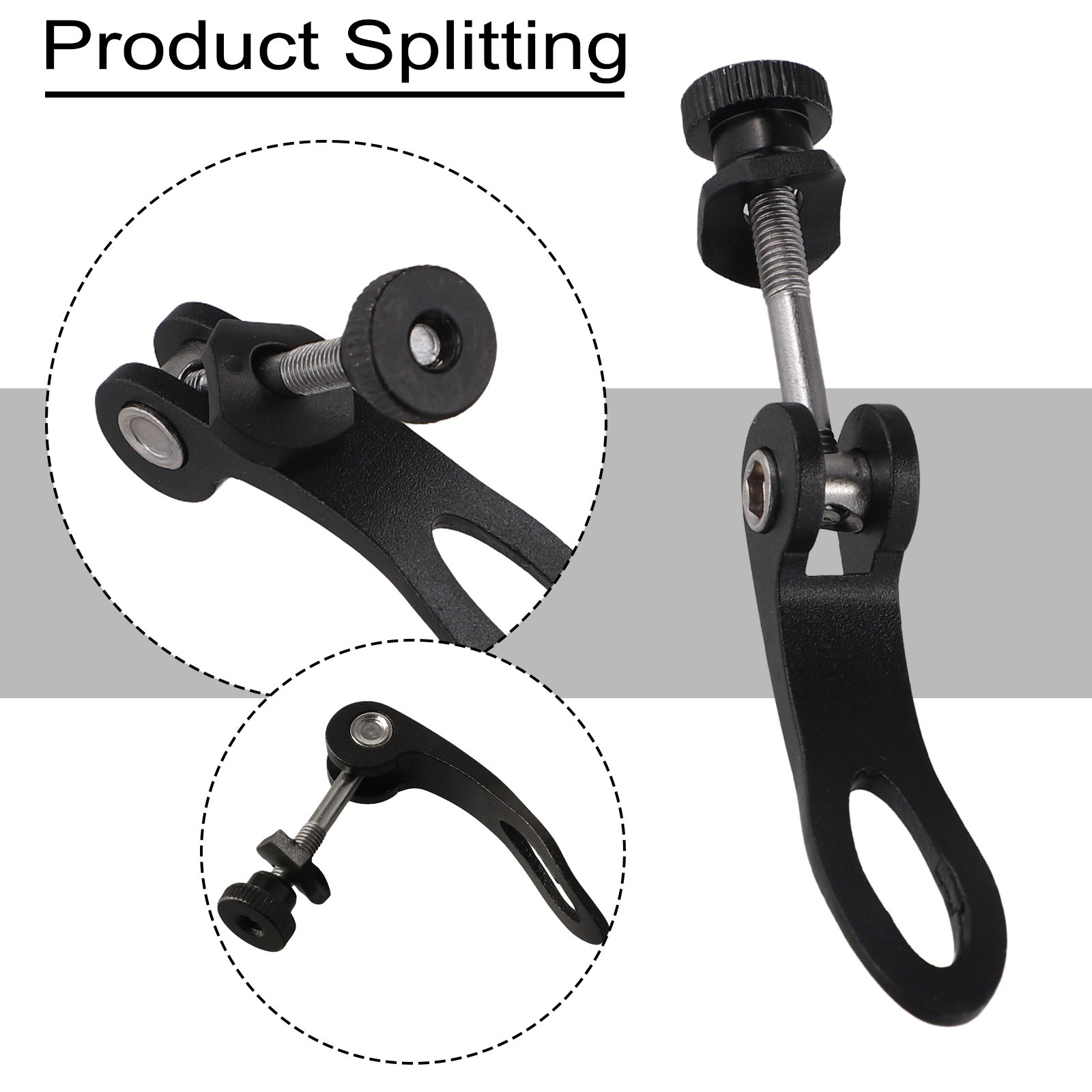 Secure Attachment with M5x45 Bike Seatpost Tube Clamp Quick Release Bolt