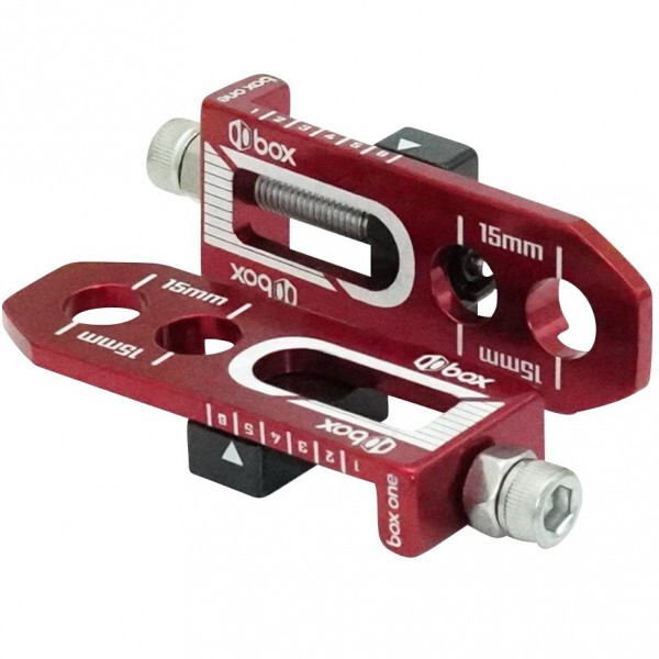BOX One BMX Chain Tensioner,RED ALLOY SET Oldschool GT BMX SE NEW