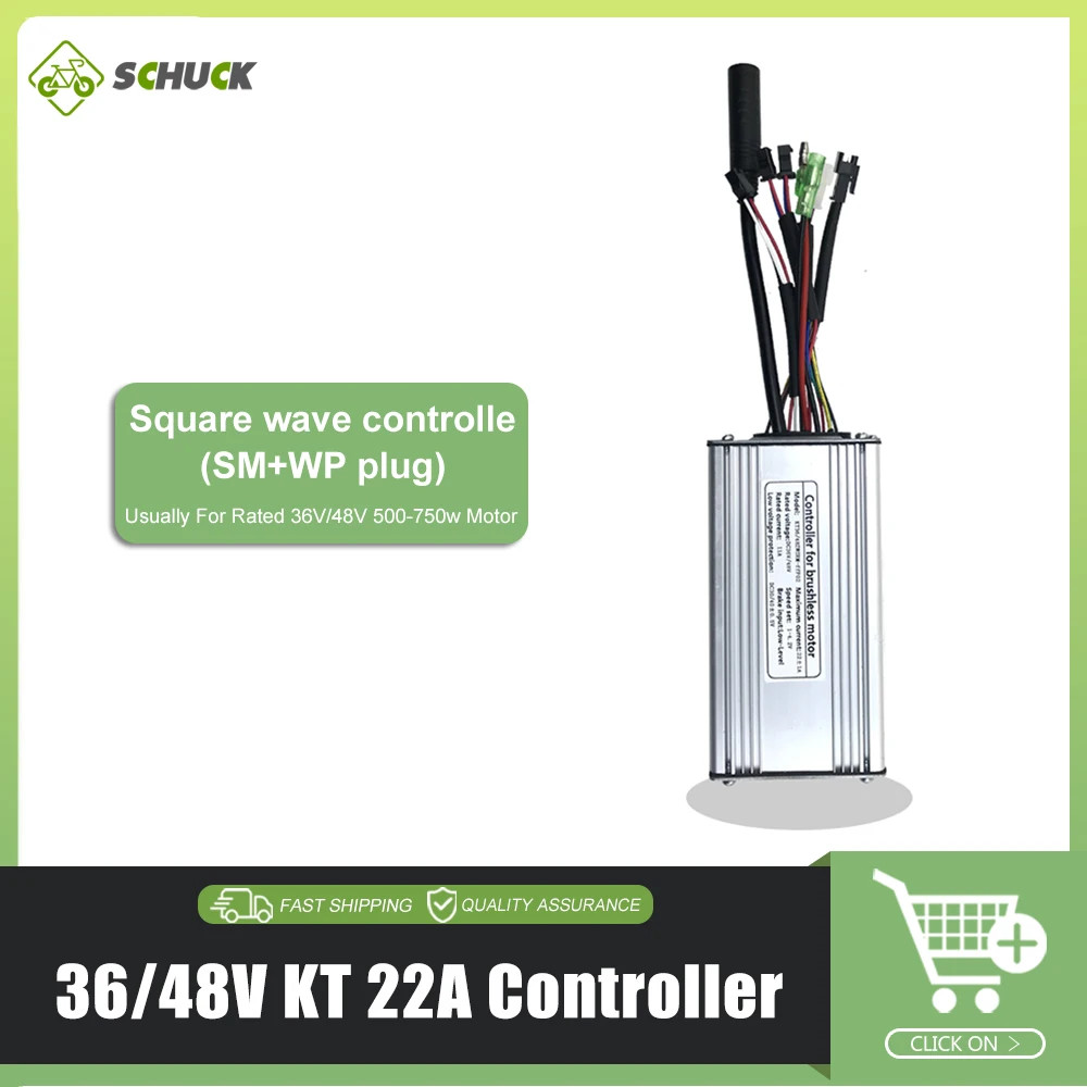 15A 17A 22A 25A 30A 35A 50A E-bike Square Sine Wave KT Controller 36V 48V 72V