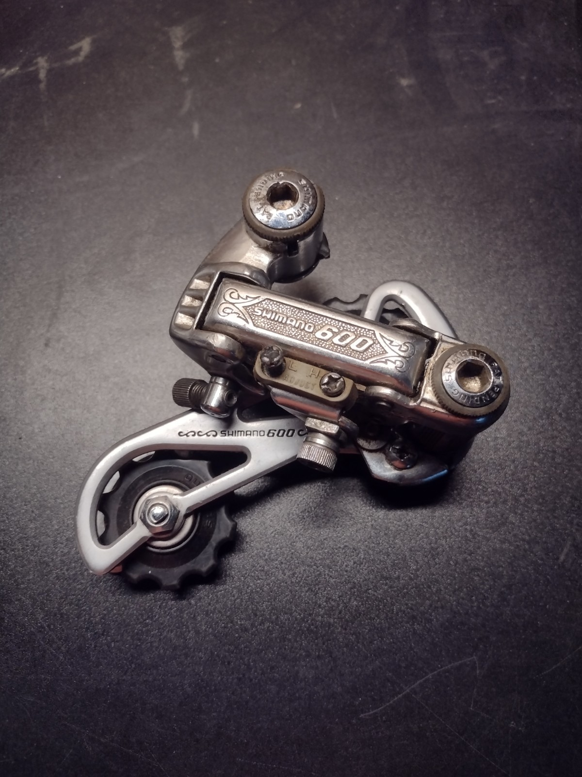 shimano 600 arabesque Long Cage Rear Derailleur