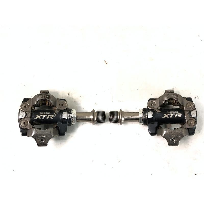 Shimano XTR PD-M970 Pedals Used D Condition Strong Wear Scratches