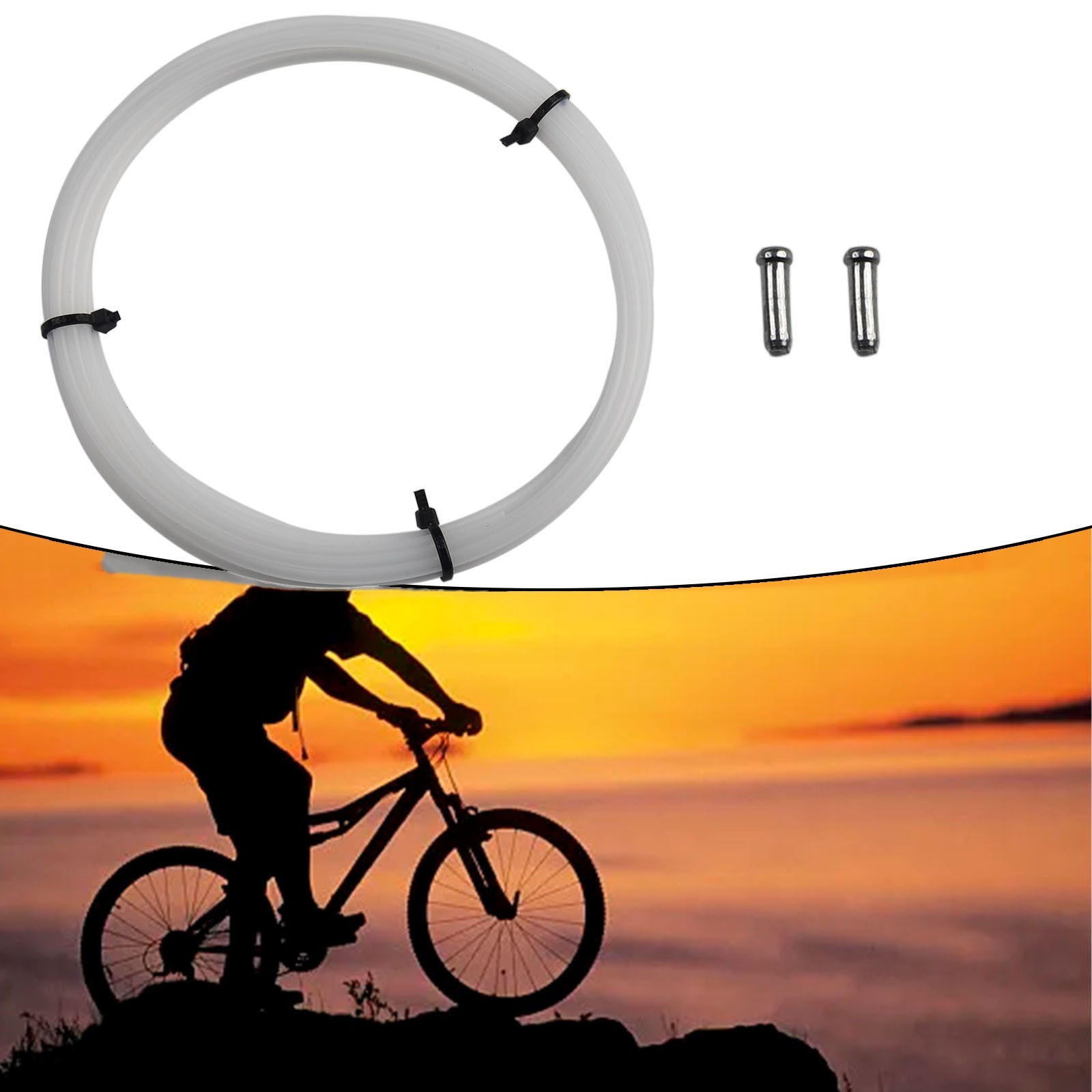 3 Meters Bicycle Bike Outer Brake Cable Housing Tube – Internal Cable Lube Liner
