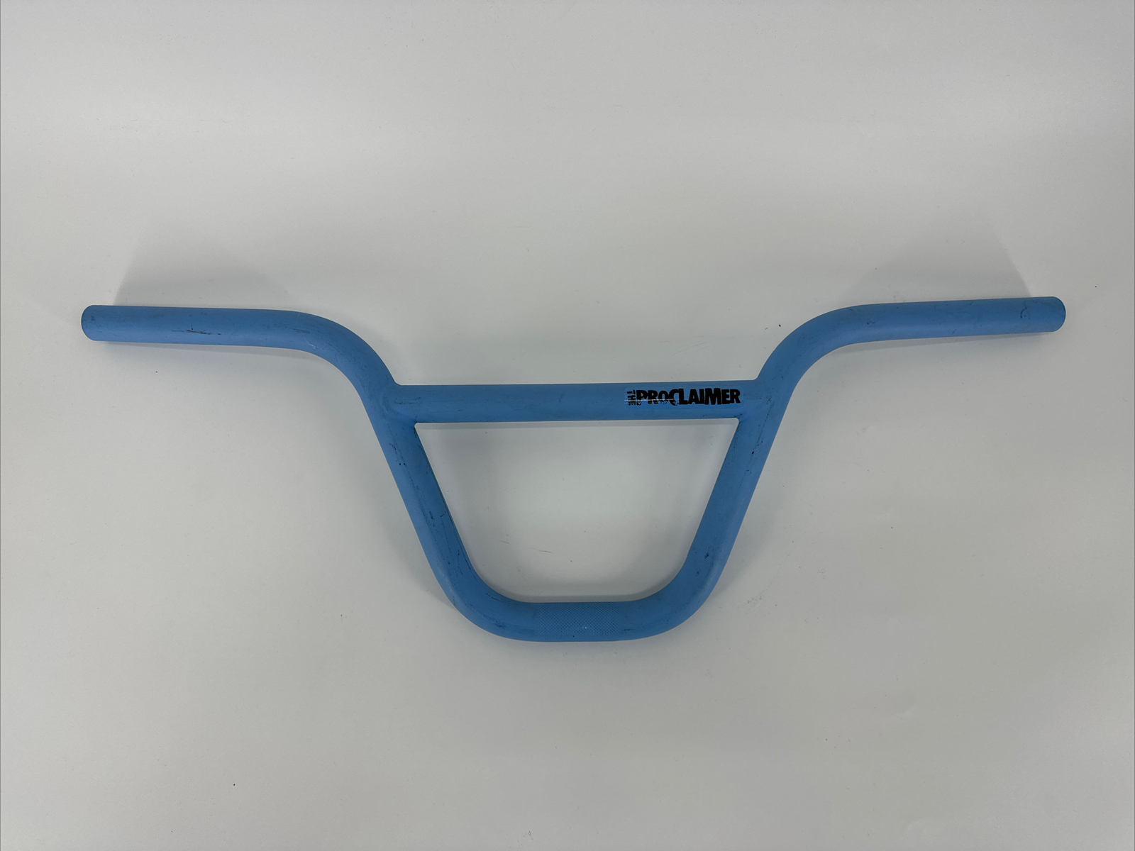 The ProClaimer Retro Old School BMX Bike Handlebars 24″ Length 7″ Rise Blue
