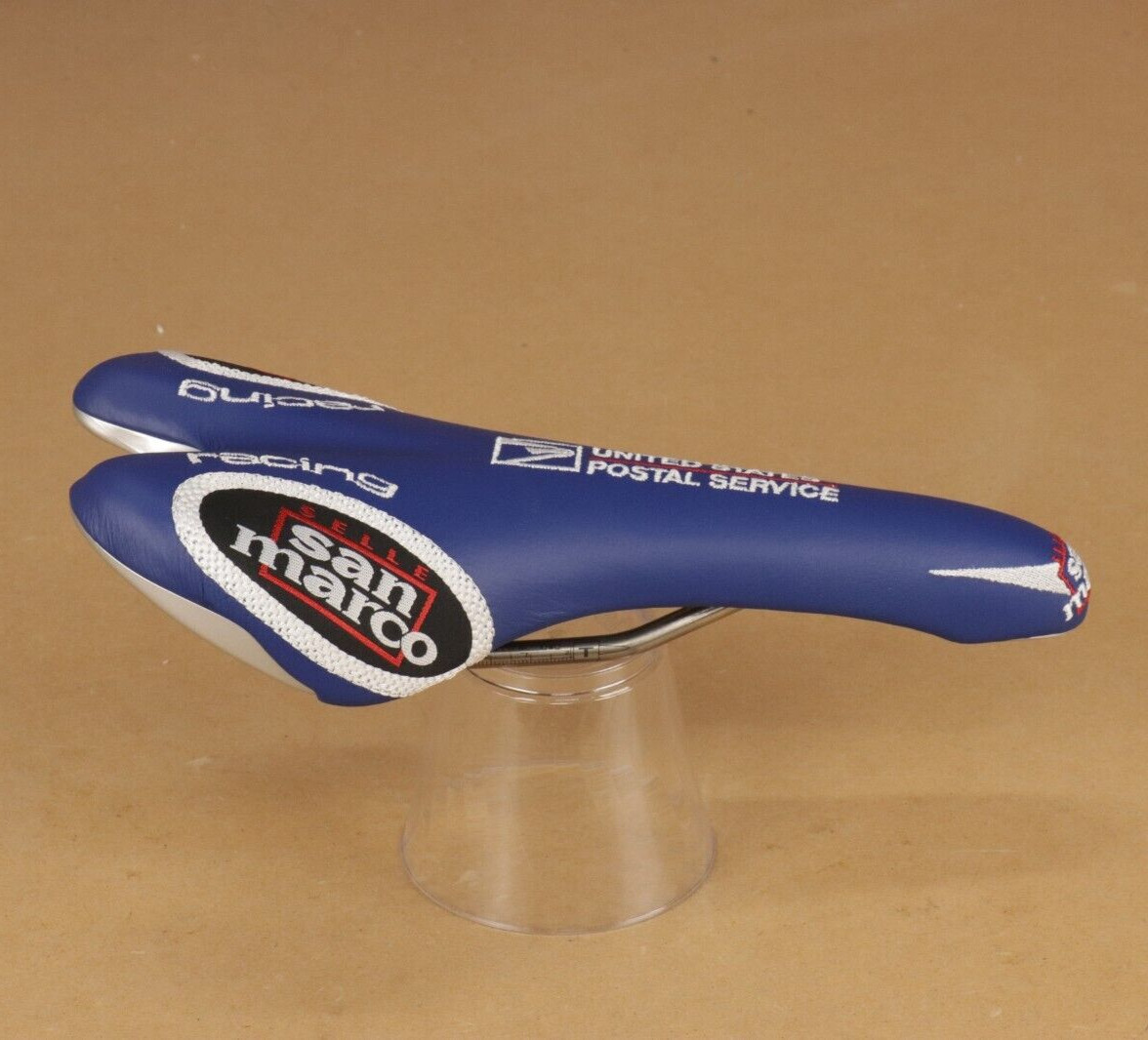 NOS / NIB Selle San Marco USPS Postal Team Saddle Road Racing Titanium Rails