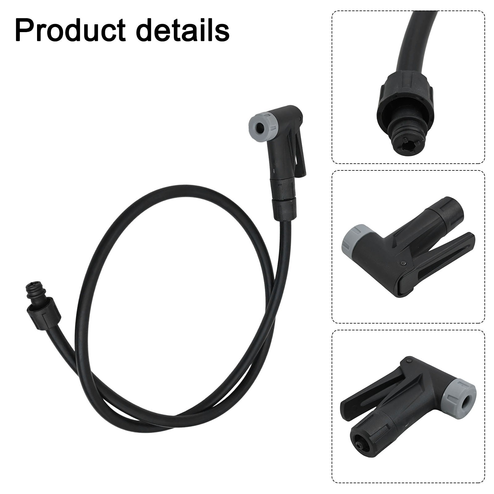 Bicycle Pump Accessory Smart Mouth Inflator Head for Enhanced Performance