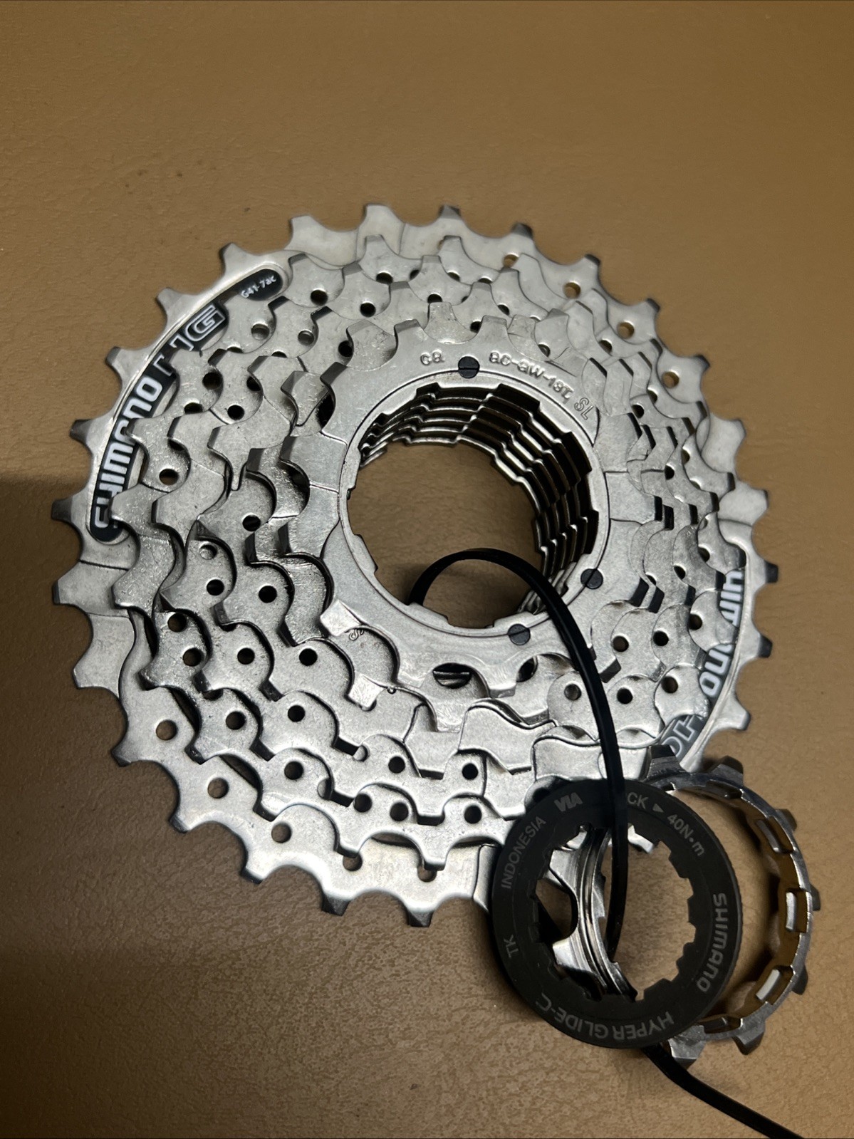 SHIMANO CASSETTE HG41-7ac HG HYPER GLIDE C NEW 11 28 T