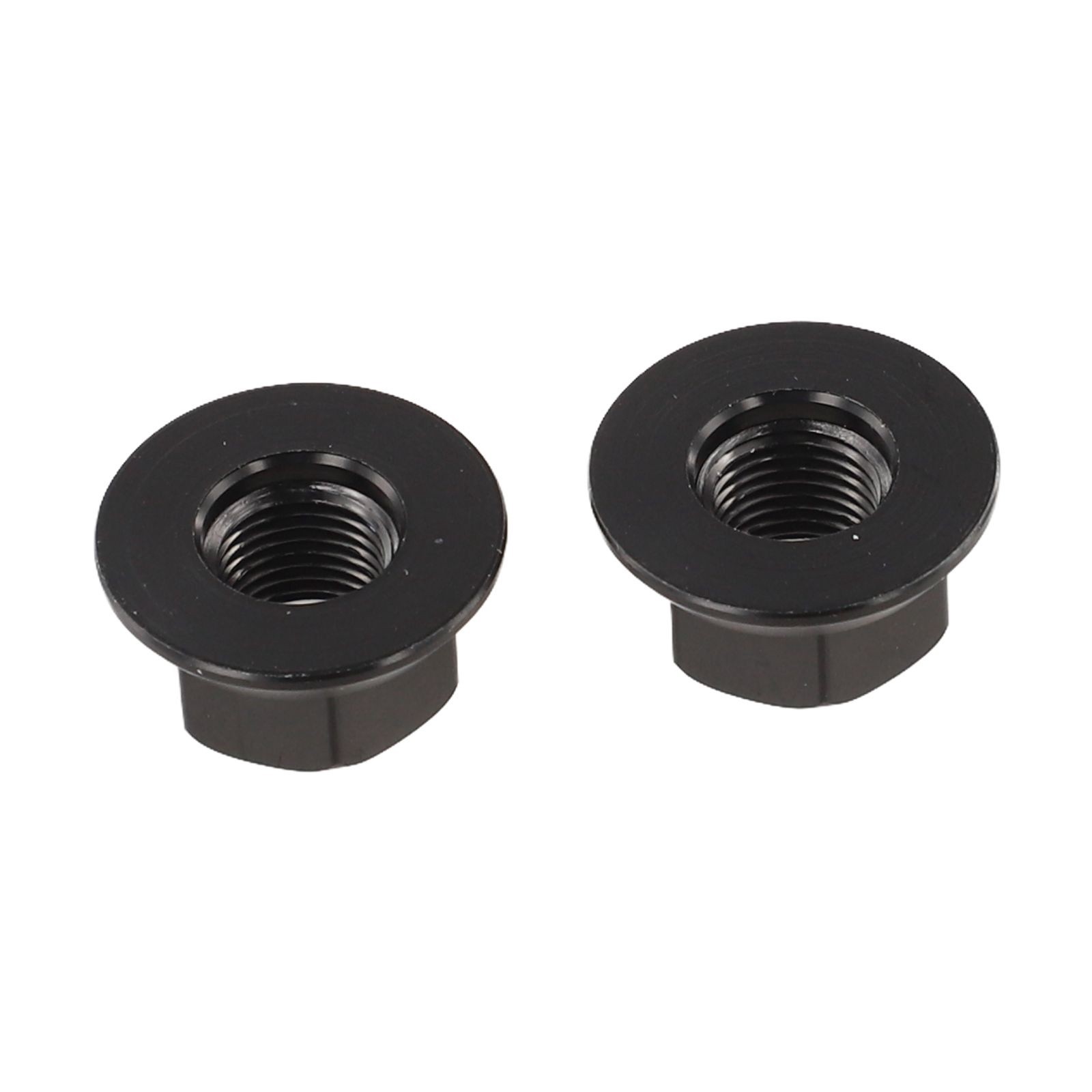 Aluminum Alloy Nuts For Bike Assembly 2pcs Package 7075 Aluminum Alloy Material