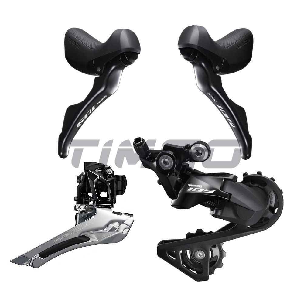 Shimano 105 R7000 Road 2×11 Speed Derailleur Set Front Rear ST-R7000 STI Lever