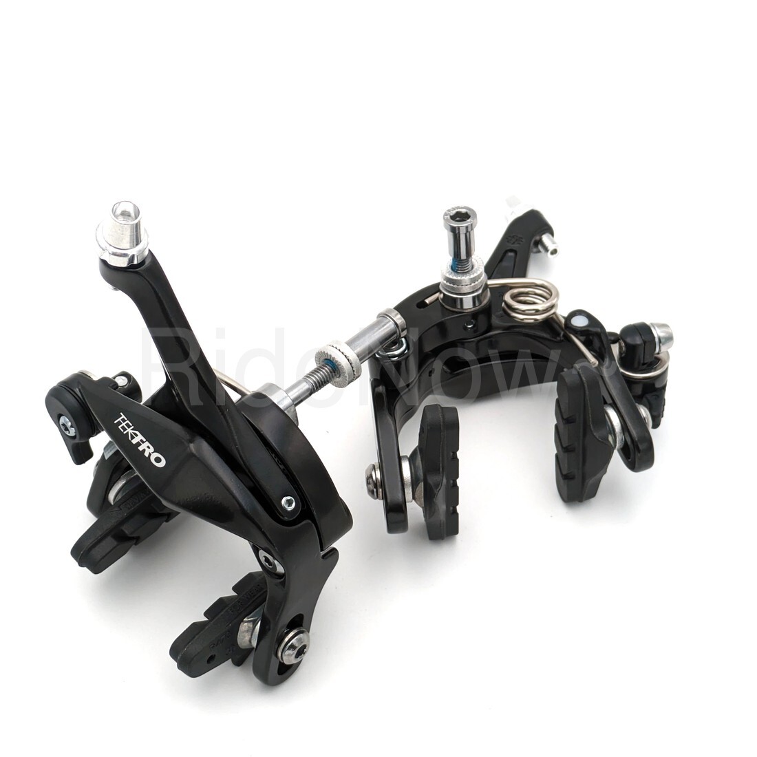 TEKTRO R313 Dual Pivot Caliper Brake Set Front+Rear 39-52mm, for 28C tire, Black