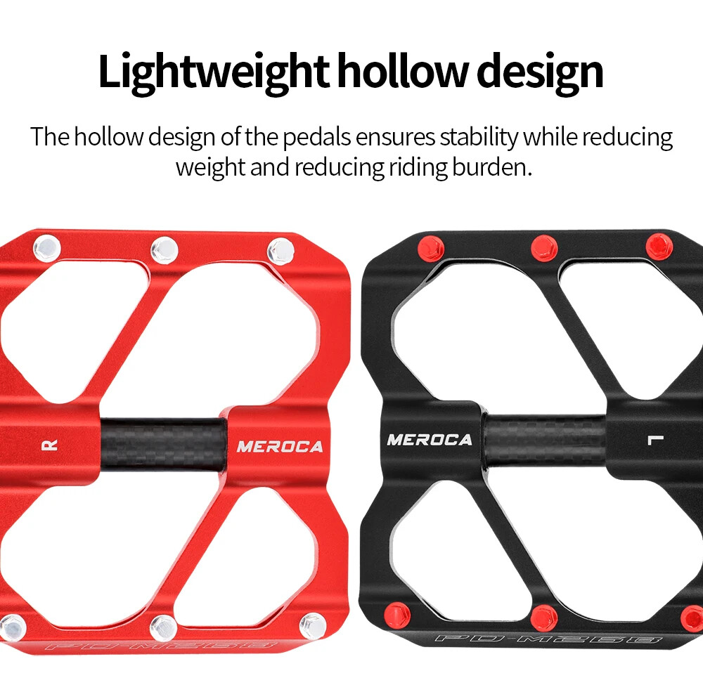 Ultralight MTB Road Bike Pedal Sealed Bearing Anti-slip Aluminum Alloy Pedals